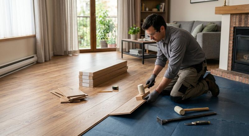 Laminate Floor Installation in Bishopville, SC
