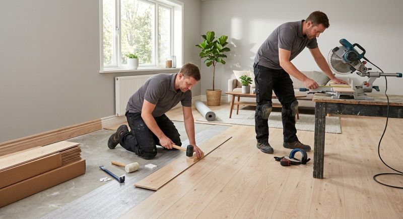Laminate Floor Installation in Turbeville, SC
