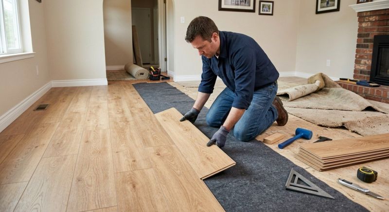 Laminate Floor Remodeling in Sumter, SC