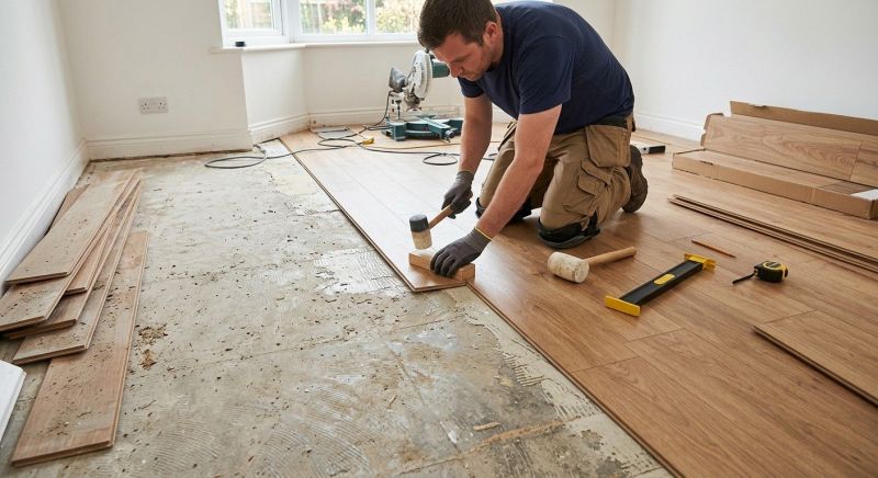 Laminate Floor Replacement in Bishopville, SC