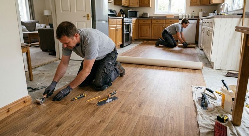 Linoleum Flooring Replacement in Sumter, SC