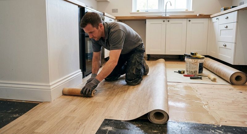 Sheet Linoleum Installation in Manning, SC