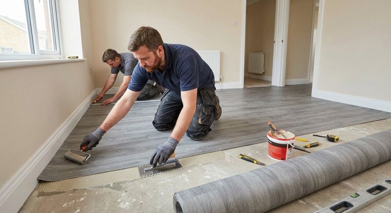 Sheet Linoleum Installation in Manning, SC