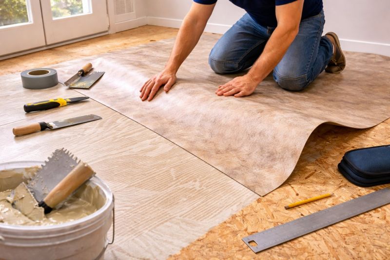 Sheet Vinyl Installation in Sumter, SC
