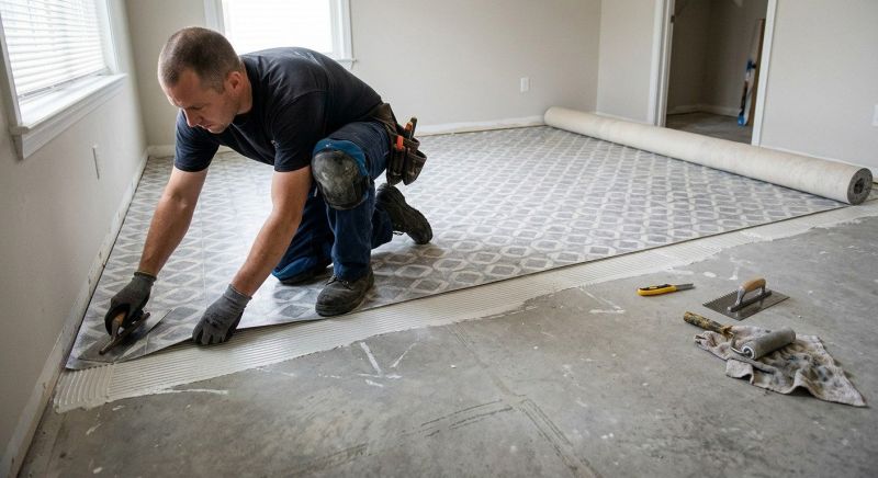 Sheet Vinyl Installation in Sumter, SC