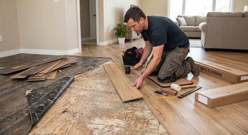 Vinyl Floor Replacement in Sumter, SC