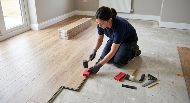 Vinyl Plank Floor Installation in Sumter, SC