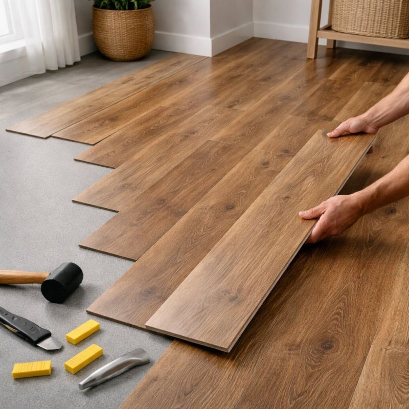 Vinyl Plank Floor Installation in Sumter, SC