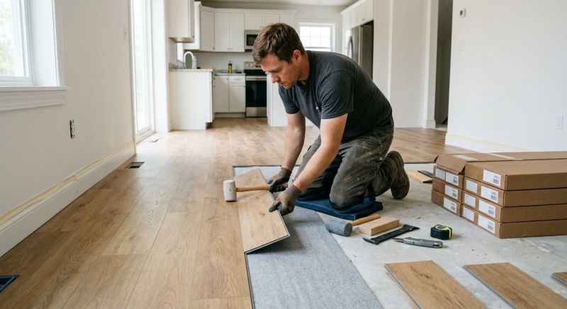 Vinyl Plank Floor Installation in Sumter, SC