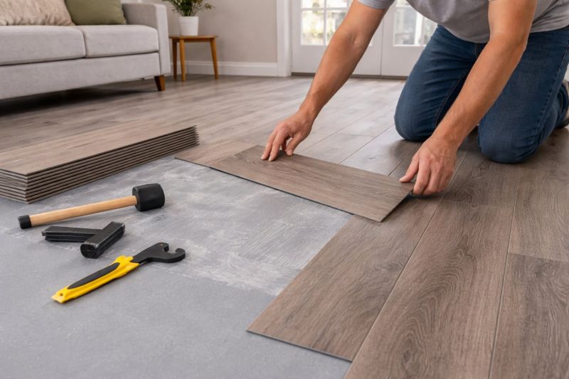 Vinyl Plank Floor Installation in Sumter, SC